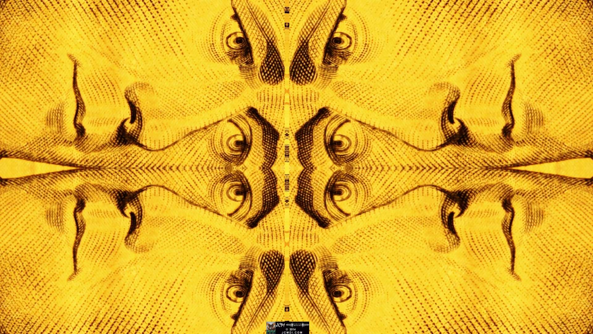 Making Monsters � U.S. Presidents and Paper Currency Quadroscopic Money Artwork